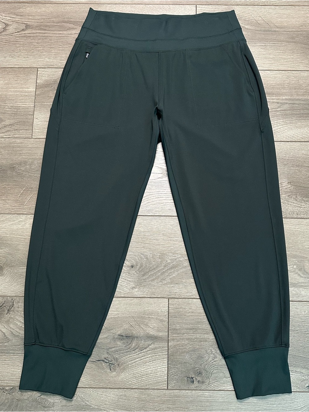 Athleta Dark Green Track Jogger Pants